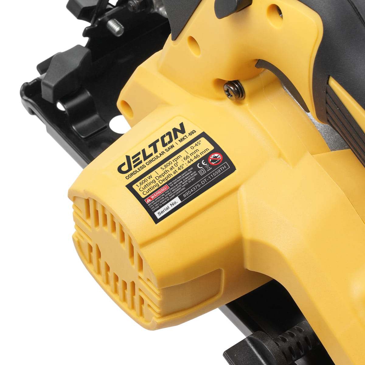 เลื่อยวงเดือนไร้สาย (เฉพาะเครื่องเปล่า) DELTON รุ่น MKT-693 20V_6